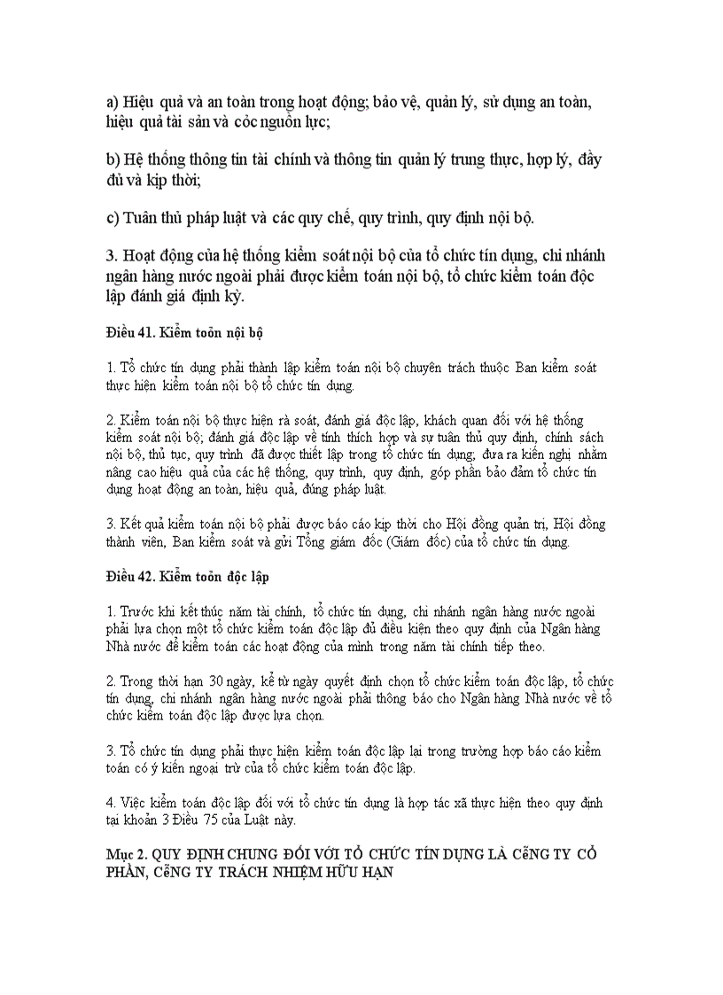 image for page Luật các tổ chức tín dụng năm 2010 (Luật số: 47/2010/QH12)