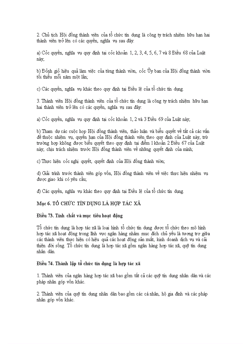 image for page Luật các tổ chức tín dụng năm 2010 (Luật số: 47/2010/QH12)