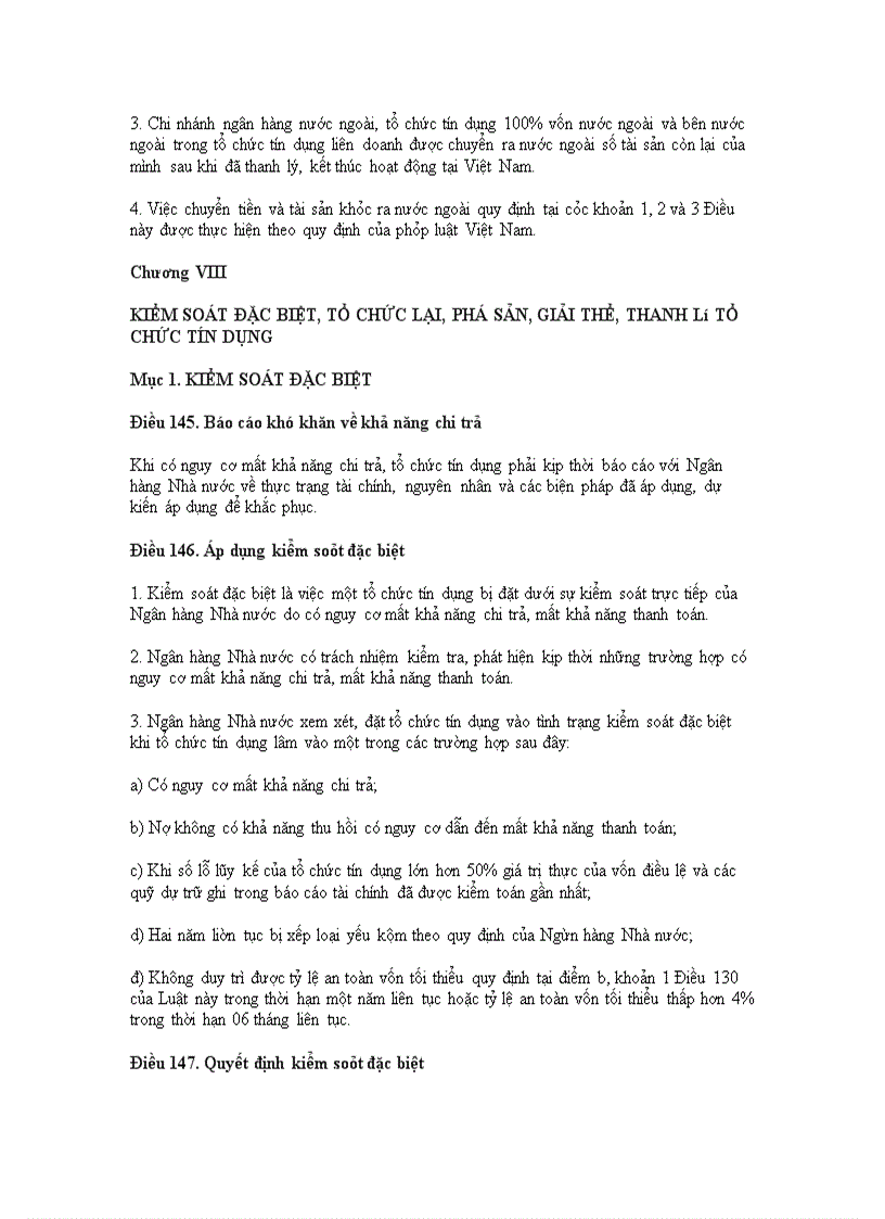 image for page Luật các tổ chức tín dụng năm 2010 (Luật số: 47/2010/QH12)