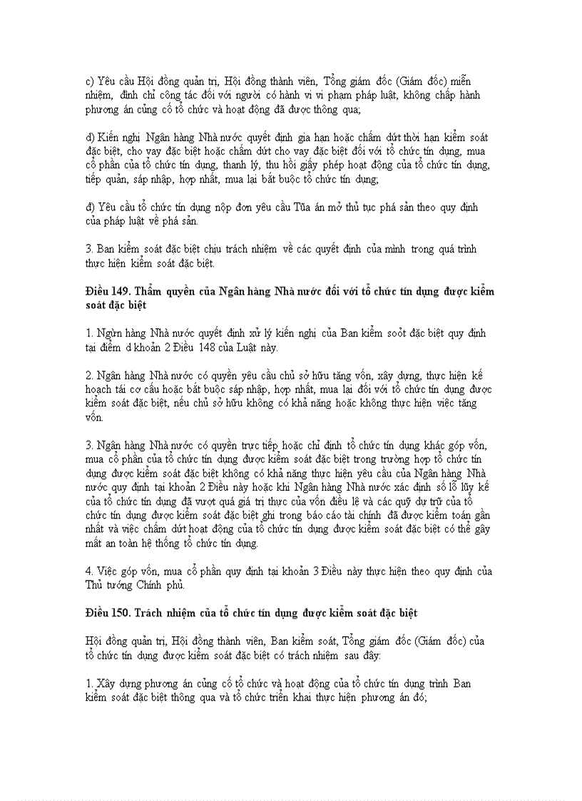 image for page Luật các tổ chức tín dụng năm 2010 (Luật số: 47/2010/QH12)