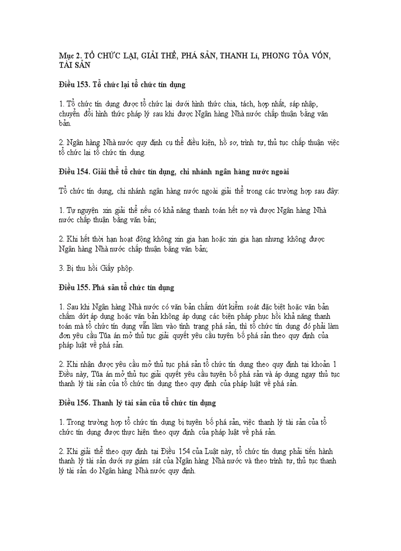 image for page Luật các tổ chức tín dụng năm 2010 (Luật số: 47/2010/QH12)