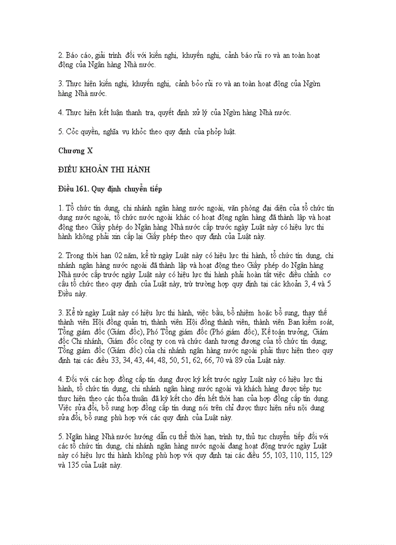 image for page Luật các tổ chức tín dụng năm 2010 (Luật số: 47/2010/QH12)