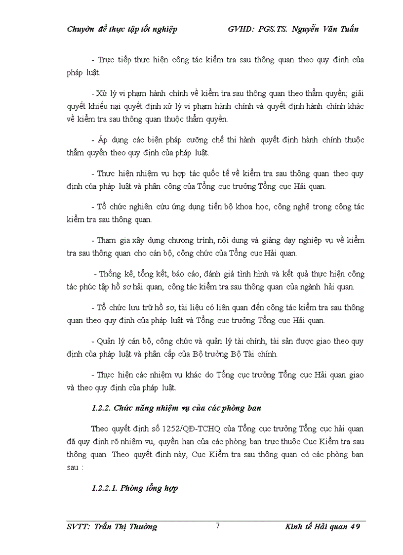image for page Giải pháp nâng cao năng lực kiểm tra sau thông quan tại Cục Kiểm tra sau thông quan – Tổng cục Hải quan