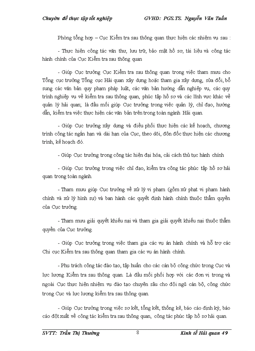 image for page Giải pháp nâng cao năng lực kiểm tra sau thông quan tại Cục Kiểm tra sau thông quan – Tổng cục Hải quan