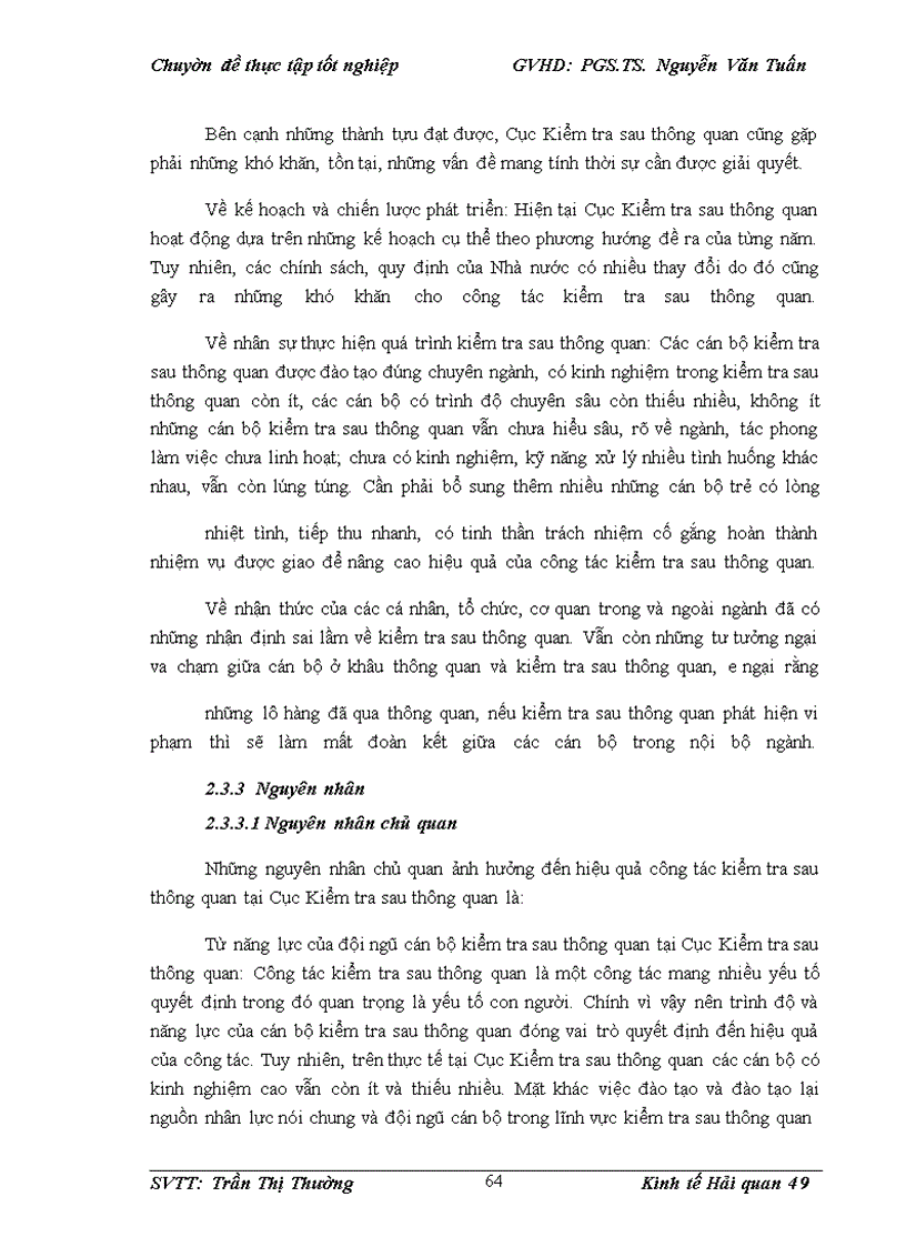 image for page Giải pháp nâng cao năng lực kiểm tra sau thông quan tại Cục Kiểm tra sau thông quan – Tổng cục Hải quan