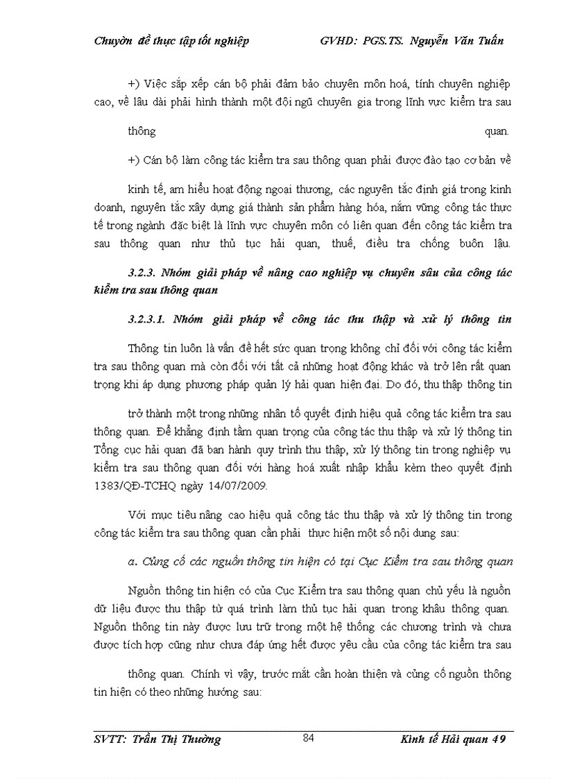 image for page Giải pháp nâng cao năng lực kiểm tra sau thông quan tại Cục Kiểm tra sau thông quan – Tổng cục Hải quan