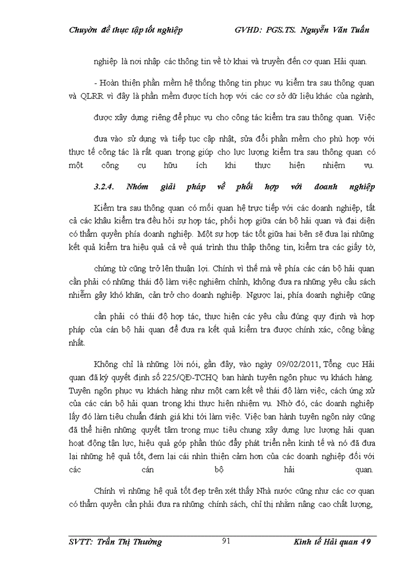 image for page Giải pháp nâng cao năng lực kiểm tra sau thông quan tại Cục Kiểm tra sau thông quan – Tổng cục Hải quan