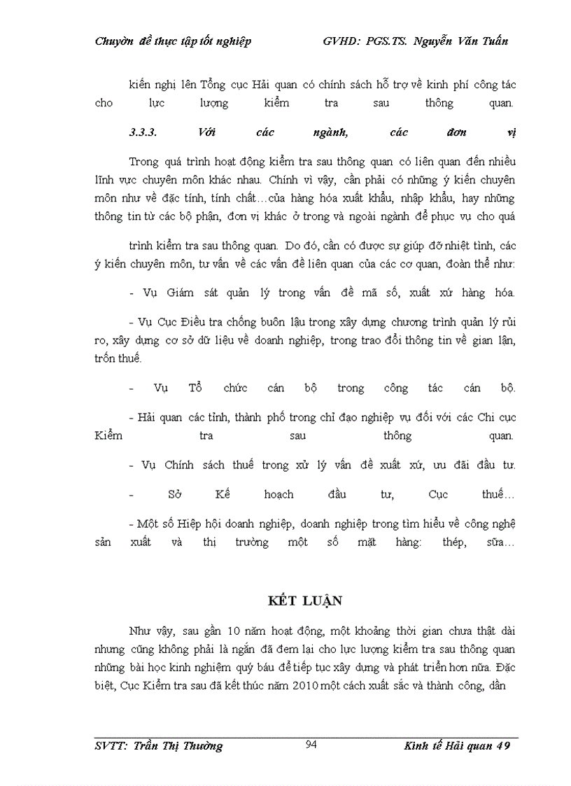 image for page Giải pháp nâng cao năng lực kiểm tra sau thông quan tại Cục Kiểm tra sau thông quan – Tổng cục Hải quan