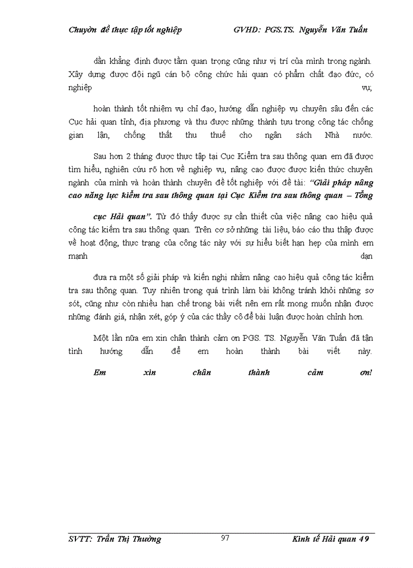 image for page Giải pháp nâng cao năng lực kiểm tra sau thông quan tại Cục Kiểm tra sau thông quan – Tổng cục Hải quan