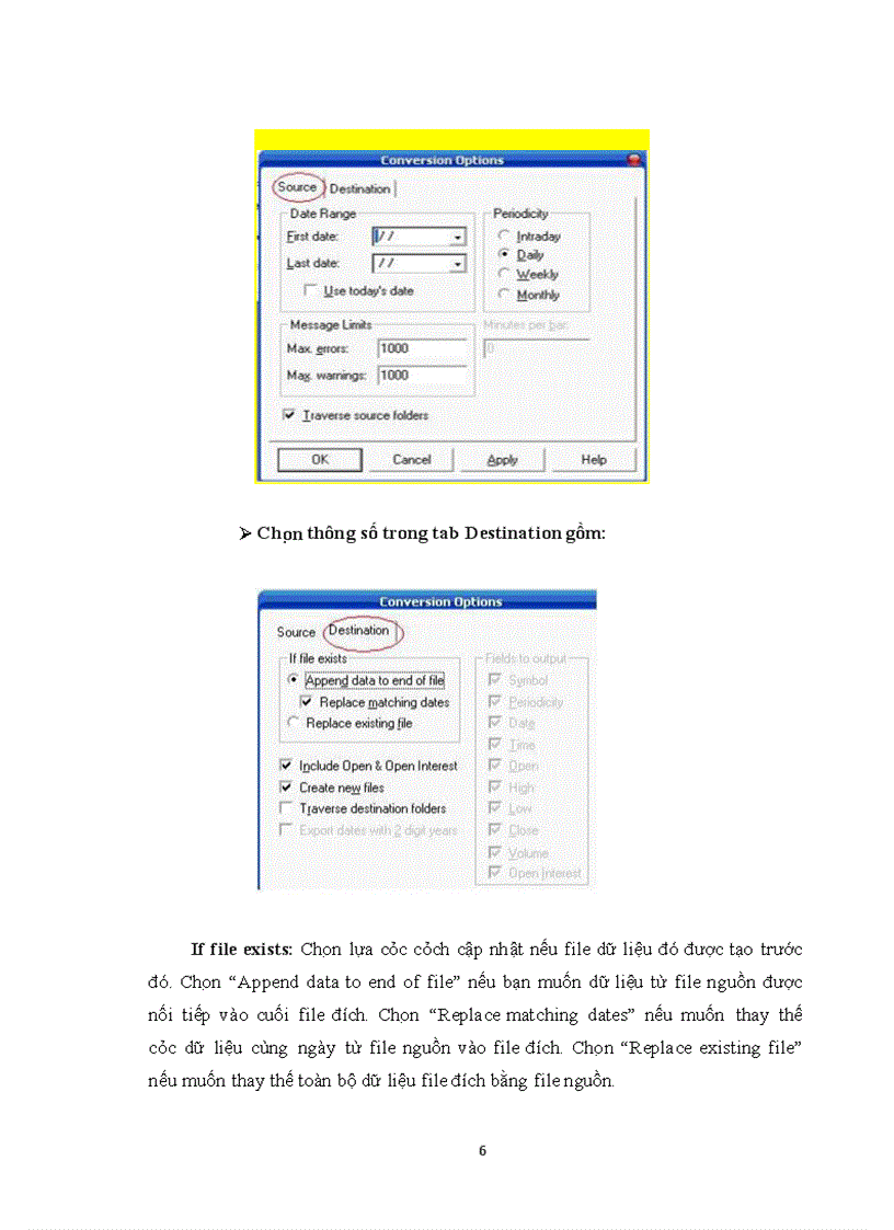 image for page Hướng dẫn sử dụng phần mềm metastock vào phân tích chứng khoán.