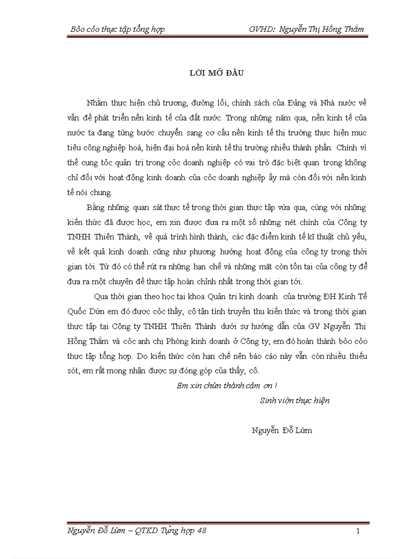 image for page Tổng quan về Công ty TNHH Thiên Thành