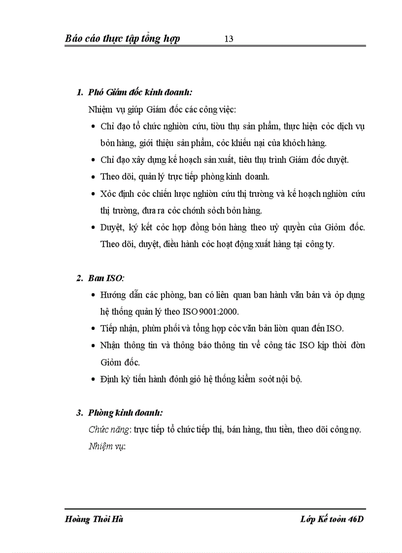 image for page Báo cáo thực tập tổng hợp tại Công ty TNHH Thép Việt – Nga VINAFCO