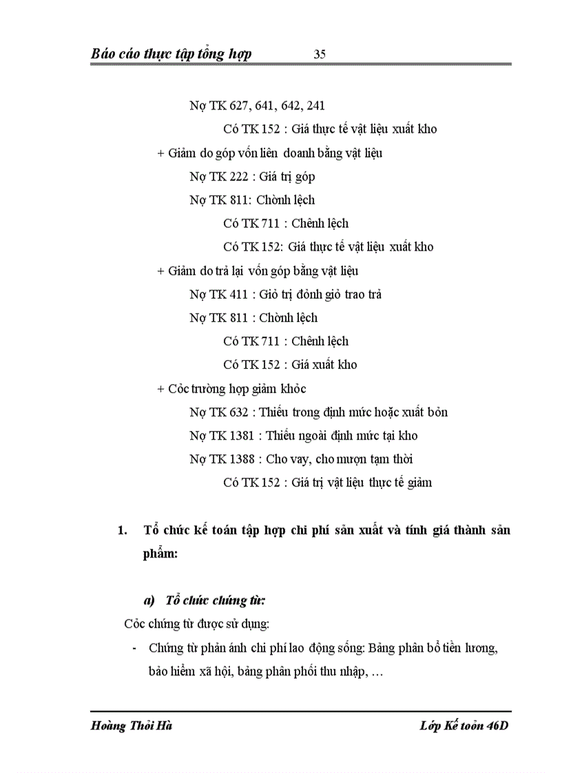 image for page Báo cáo thực tập tổng hợp tại Công ty TNHH Thép Việt – Nga VINAFCO