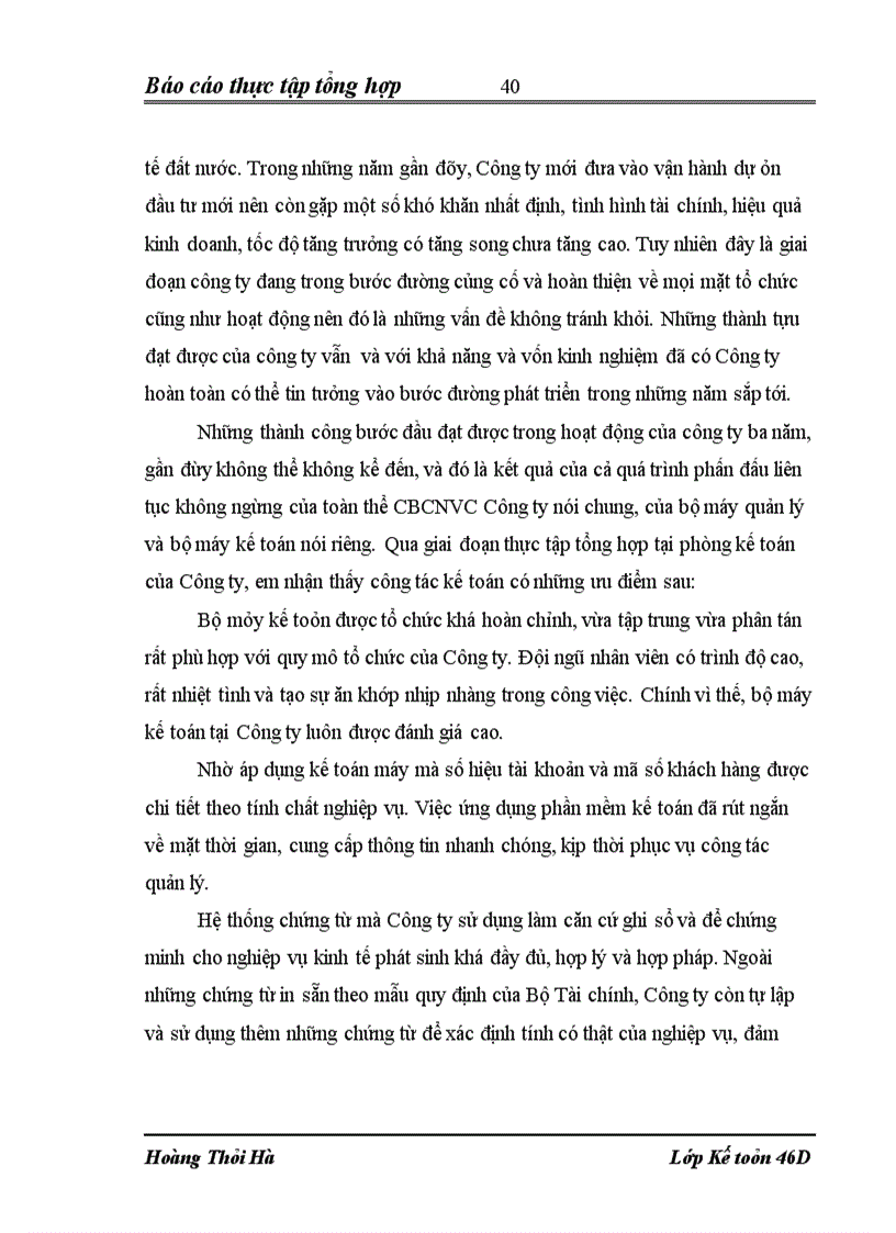 image for page Báo cáo thực tập tổng hợp tại Công ty TNHH Thép Việt – Nga VINAFCO