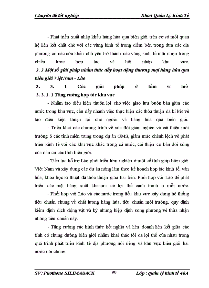 image for page Một số giaỉ pháp nhằm thúc đẩy hoạt động TMHH qua biên giới đường bộ Việt Nam - Lào.