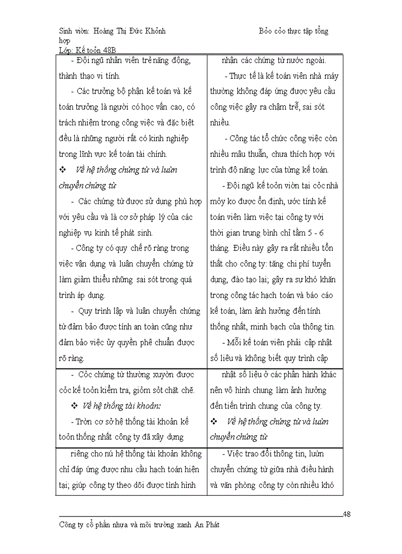 image for page Báo cáo thực tập tổng hợp Công ty cổ phần Nhựa và Môi trường xanh An Phát