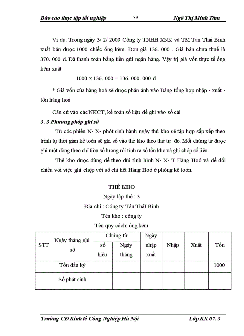 image for page Báo cáo thực tập tổng hợp tại công ty TNHH XNK VÀ TM TÂN THÁI BÌNH