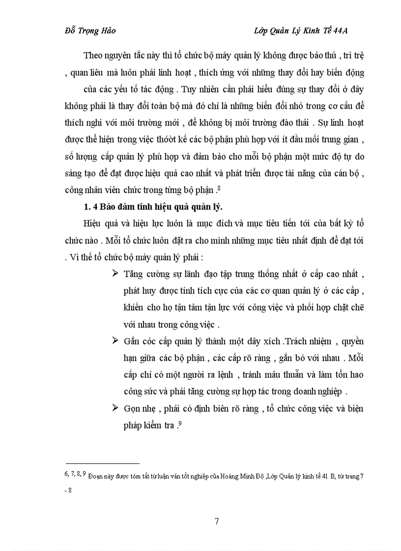 image for page Hoàn thiện cơ cấu tổ chức bộ máy quản lý tại công ty TNHH Thương mại Minh Tuấn