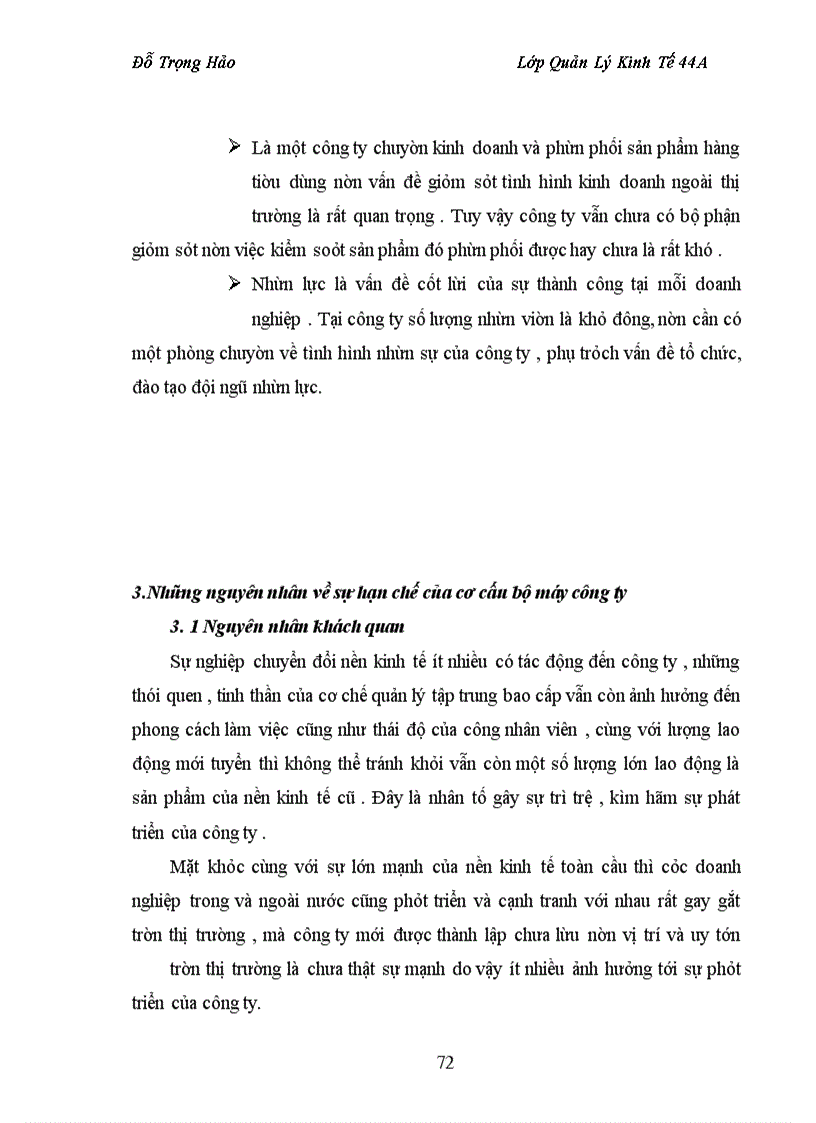 image for page Hoàn thiện cơ cấu tổ chức bộ máy quản lý tại công ty TNHH Thương mại Minh Tuấn