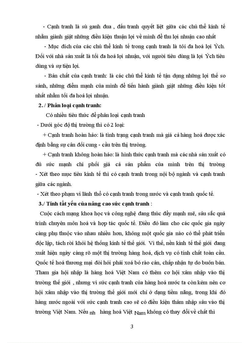 image for page Trình bày thực chất và các giải pháp cơ bản để các doanh nghiệp nước ta tham gia vào cạnh tranh quốc tế hiện nay