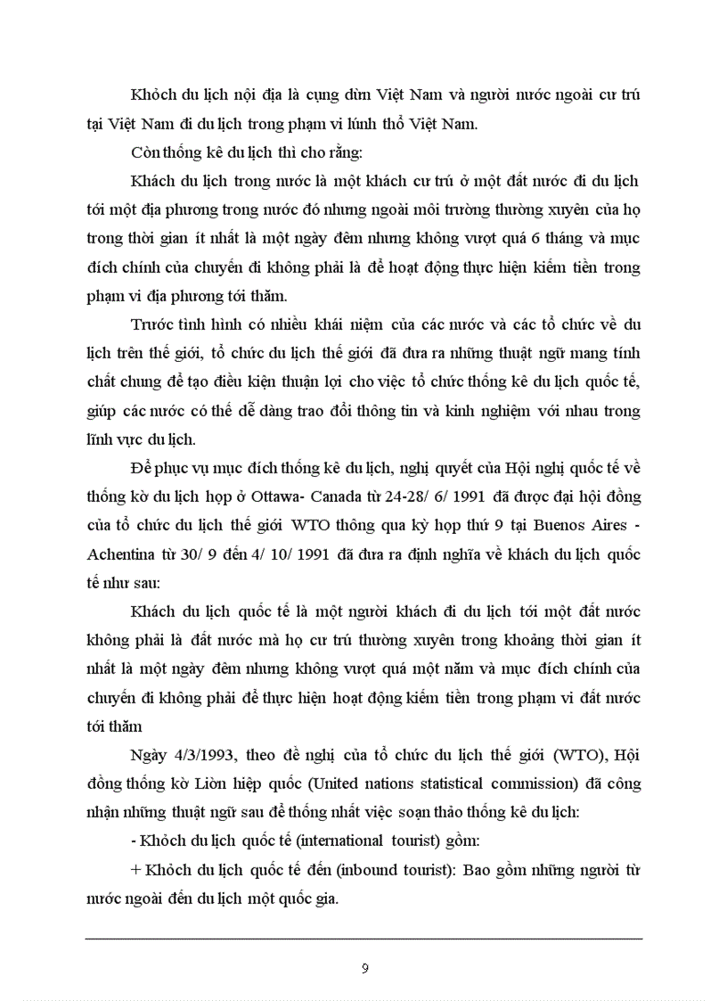 image for page Một số phương pháp thống kê phân tích lượng khách quốc tế đến Việt Nam giai đoạn 1995-2005