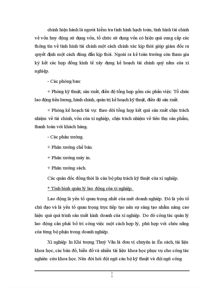 image for page Sử dụng hợp lý vốn lưu động của xí nghiệp In Khí tượng Thuỷ Văn