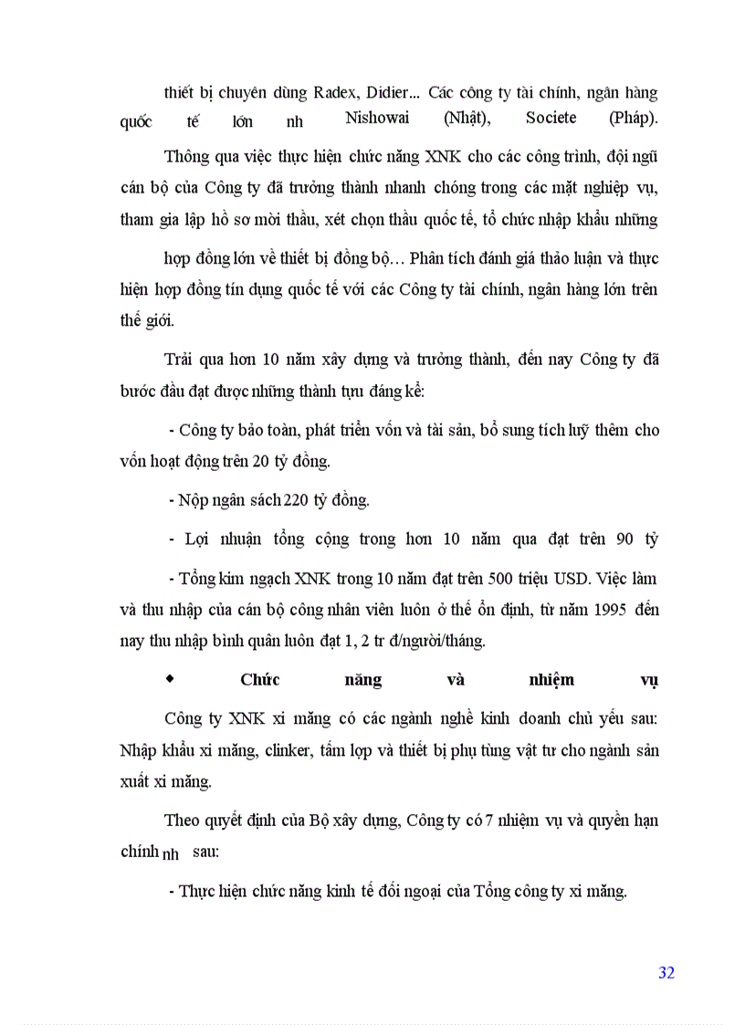 image for page Huy động vốn tại Công ty xuất nhập khẩu xi măng, trực thuộc Tổng công ty xi măng Việt Nam