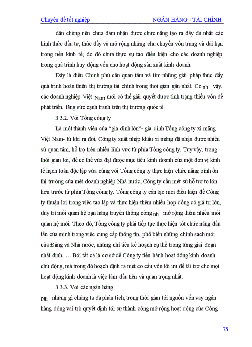 image for page Huy động vốn tại Công ty xuất nhập khẩu xi măng, trực thuộc Tổng công ty xi măng Việt Nam