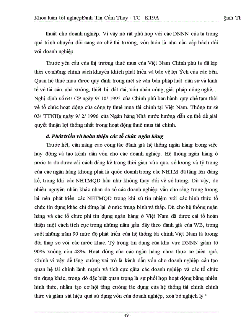 image for page Huy động vốn cho sản xuất - kinh doanh ở xí nghiệp xây lắp điện - công ty điện lực I