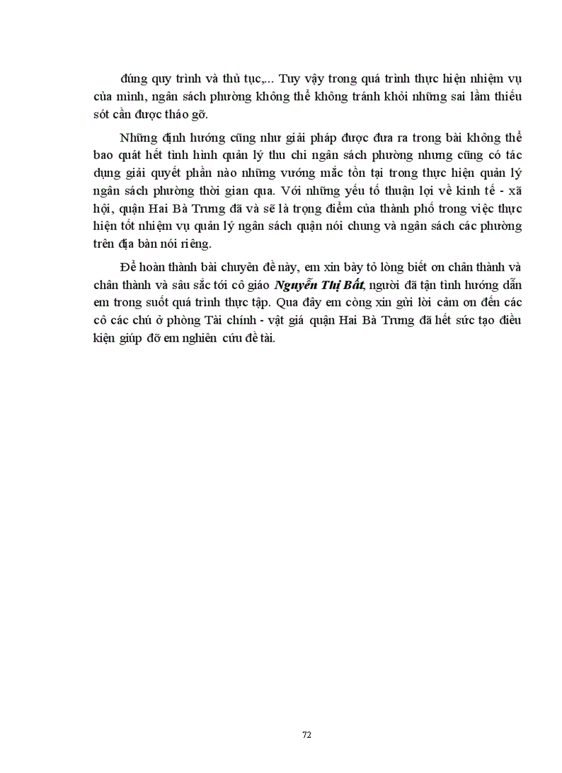 image for page Một số giải pháp nhằm tăng cường công tác quản lý ngân sách Nhà nước cấp phường trên địa bàn quận Hai Bà Trưng