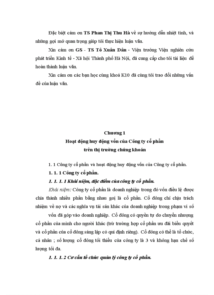 image for page Giải pháp tăng cường huy động vốn của công ty cổ phần trên thị trường chứng khoán Việt Nam