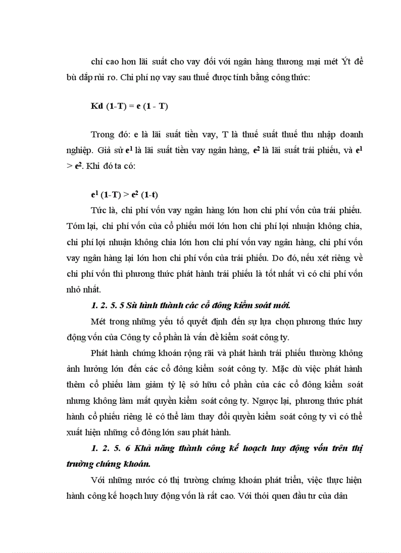 image for page Giải pháp tăng cường huy động vốn của công ty cổ phần trên thị trường chứng khoán Việt Nam
