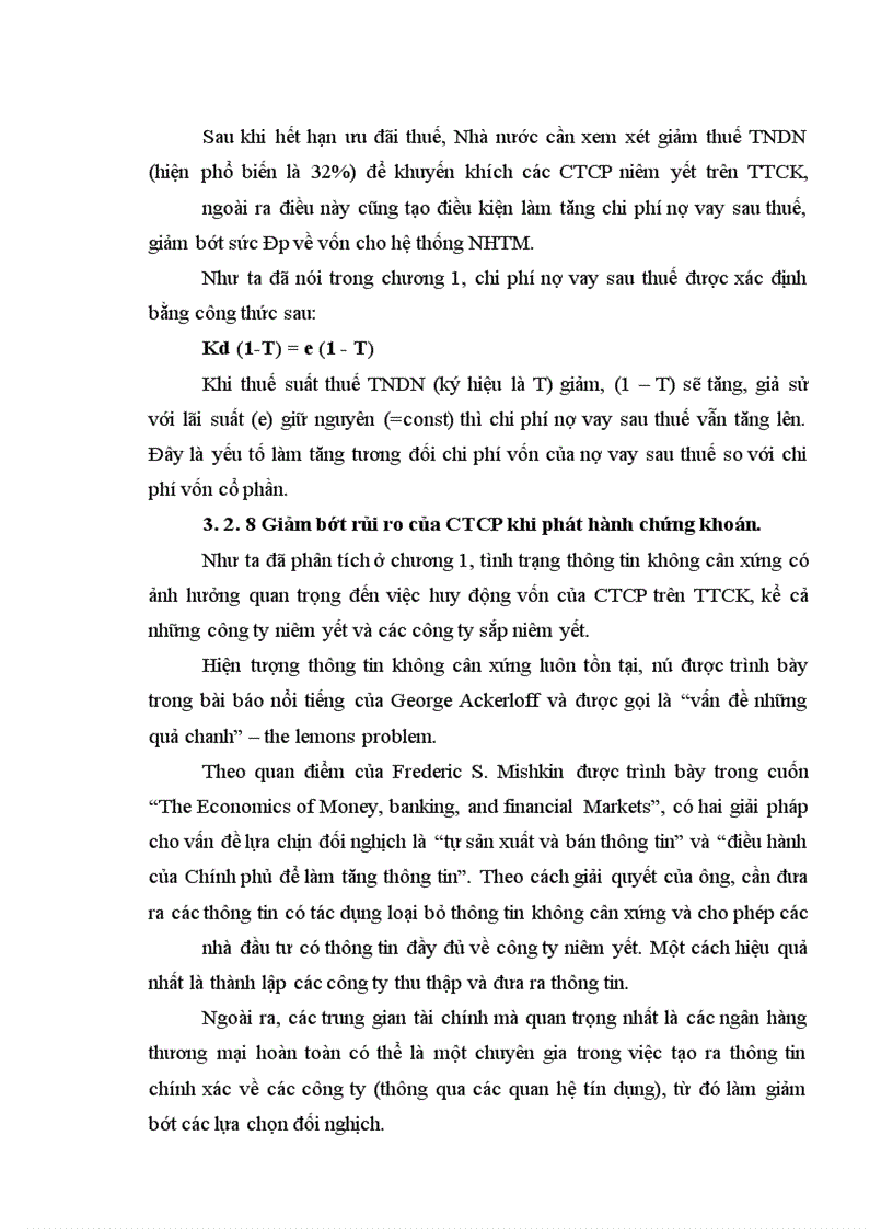 image for page Giải pháp tăng cường huy động vốn của công ty cổ phần trên thị trường chứng khoán Việt Nam