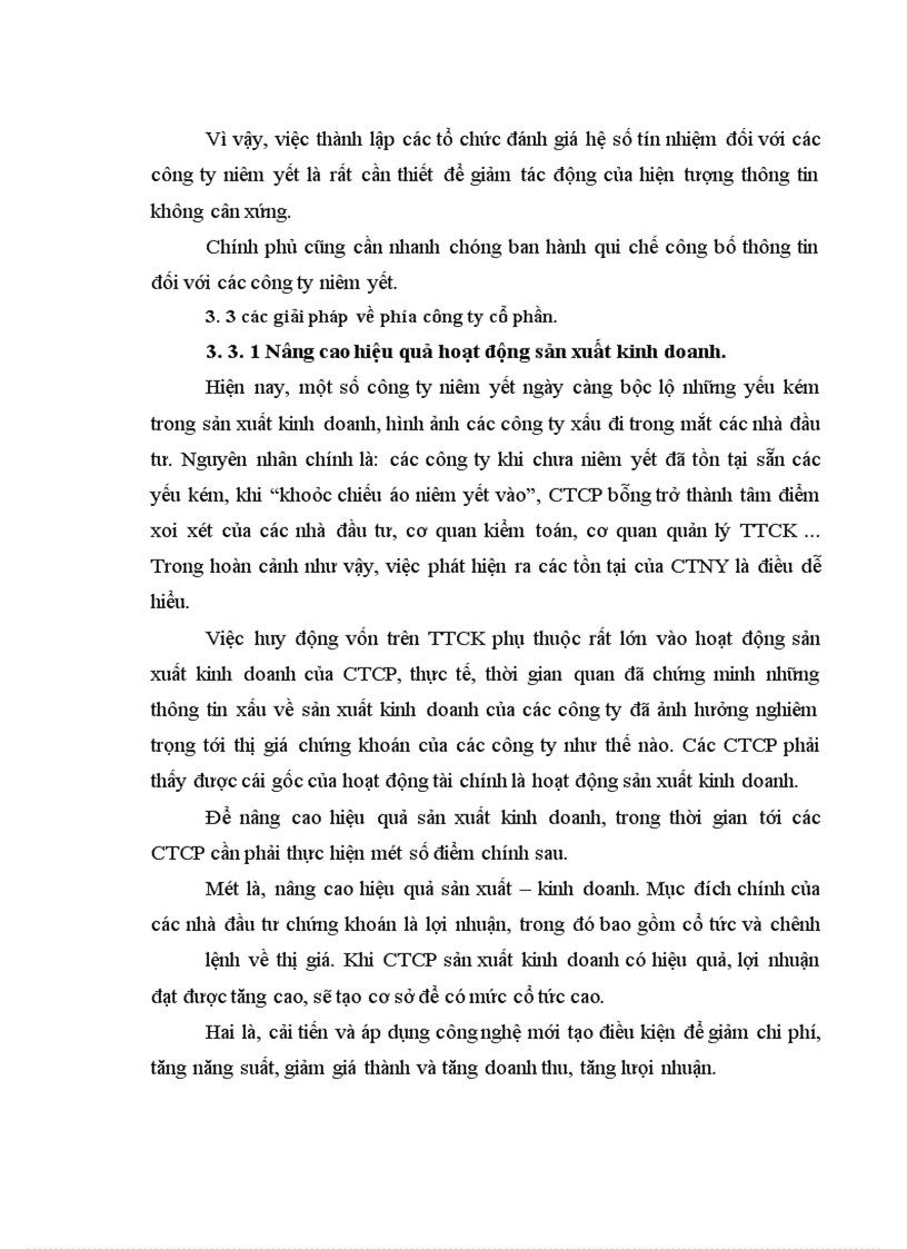 image for page Giải pháp tăng cường huy động vốn của công ty cổ phần trên thị trường chứng khoán Việt Nam