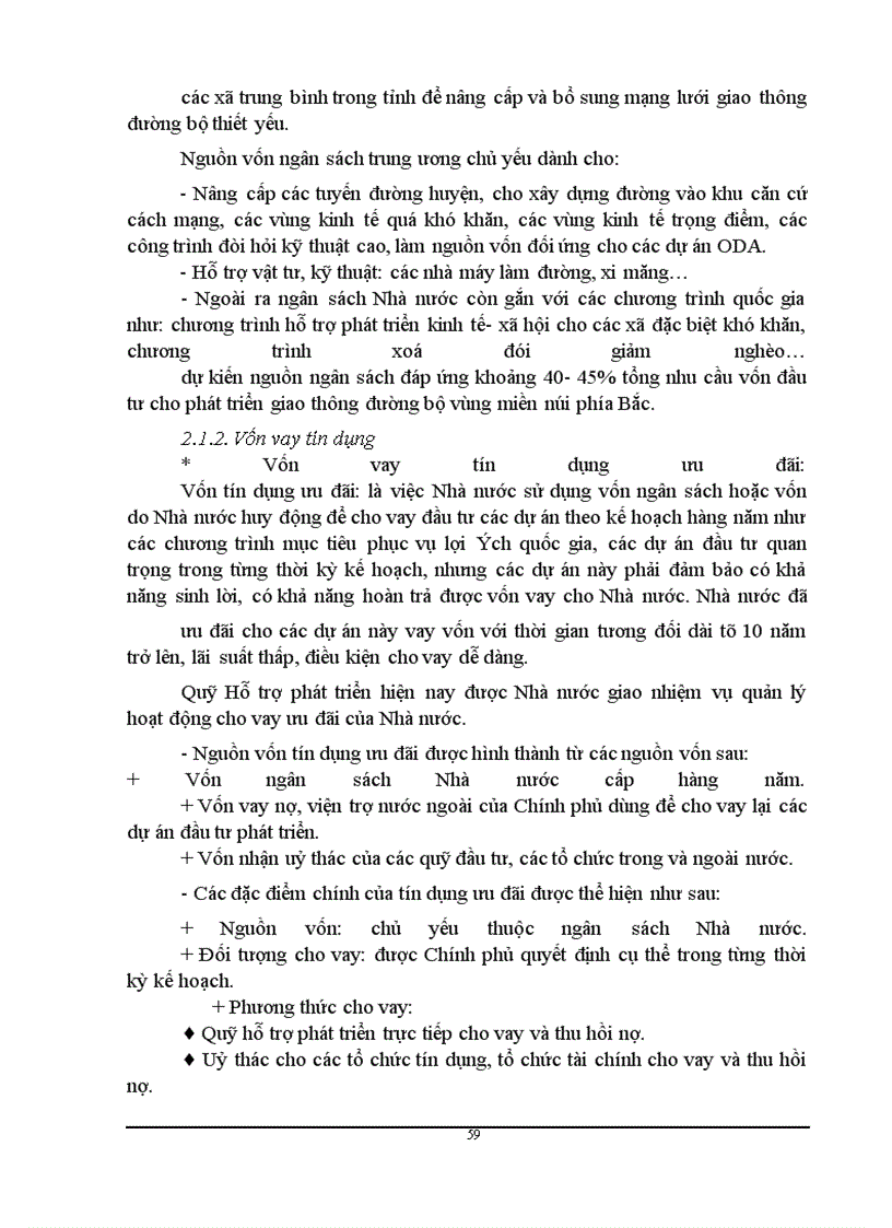 image for page Phương hướng và giải pháp nhằm tăng cường huy động vốn cho đầu tư phát triển mạng lưới giao thông đường bộ vùng miền núi phía Bắc giai đoạn 2001- 2010