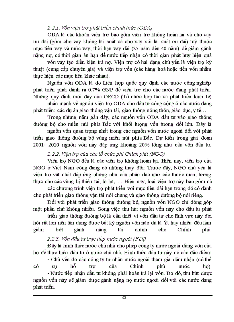 image for page Phương hướng và giải pháp nhằm tăng cường huy động vốn cho đầu tư phát triển mạng lưới giao thông đường bộ vùng miền núi phía Bắc giai đoạn 2001- 2010