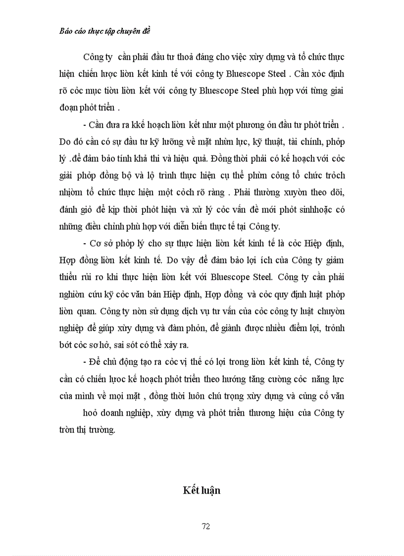 image for page Nâng cao hiệu quả liên kết giữa Công ty Niềm Tin Việt và Công ty Bluescope Steel