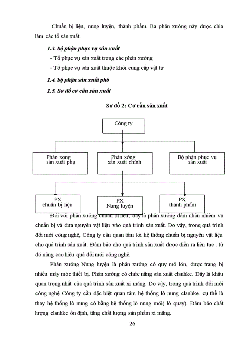 image for page Báo cáo thực tập tổng hợp tại Công ty xi măng Kiện Khê - Hà Nam