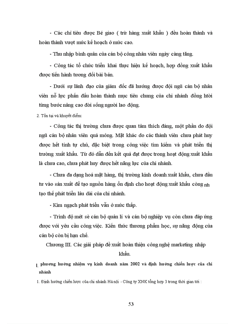 image for page Các giải pháp nhằm hoàn thiện công nghệ marketing nhập khẩu tại công ty xuất nhập khẩu Tổng Hợp III