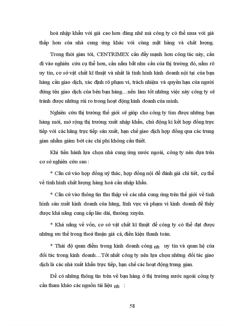 image for page Các giải pháp nhằm hoàn thiện công nghệ marketing nhập khẩu tại công ty xuất nhập khẩu Tổng Hợp III