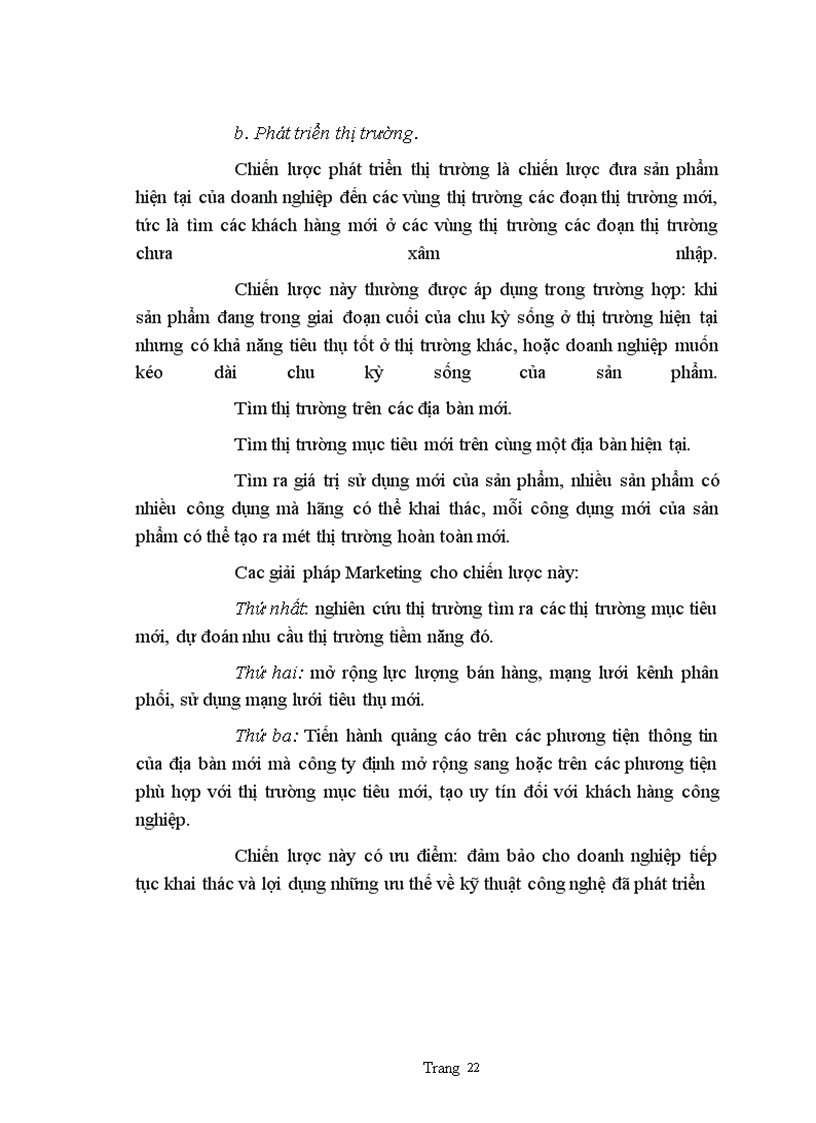 image for page Một số giải pháp Marketing nhămg duy trì và mở rộng thị trường sản phẩm động cơ điện của công ty chế tạo máy điện Việt Nam- Hungari