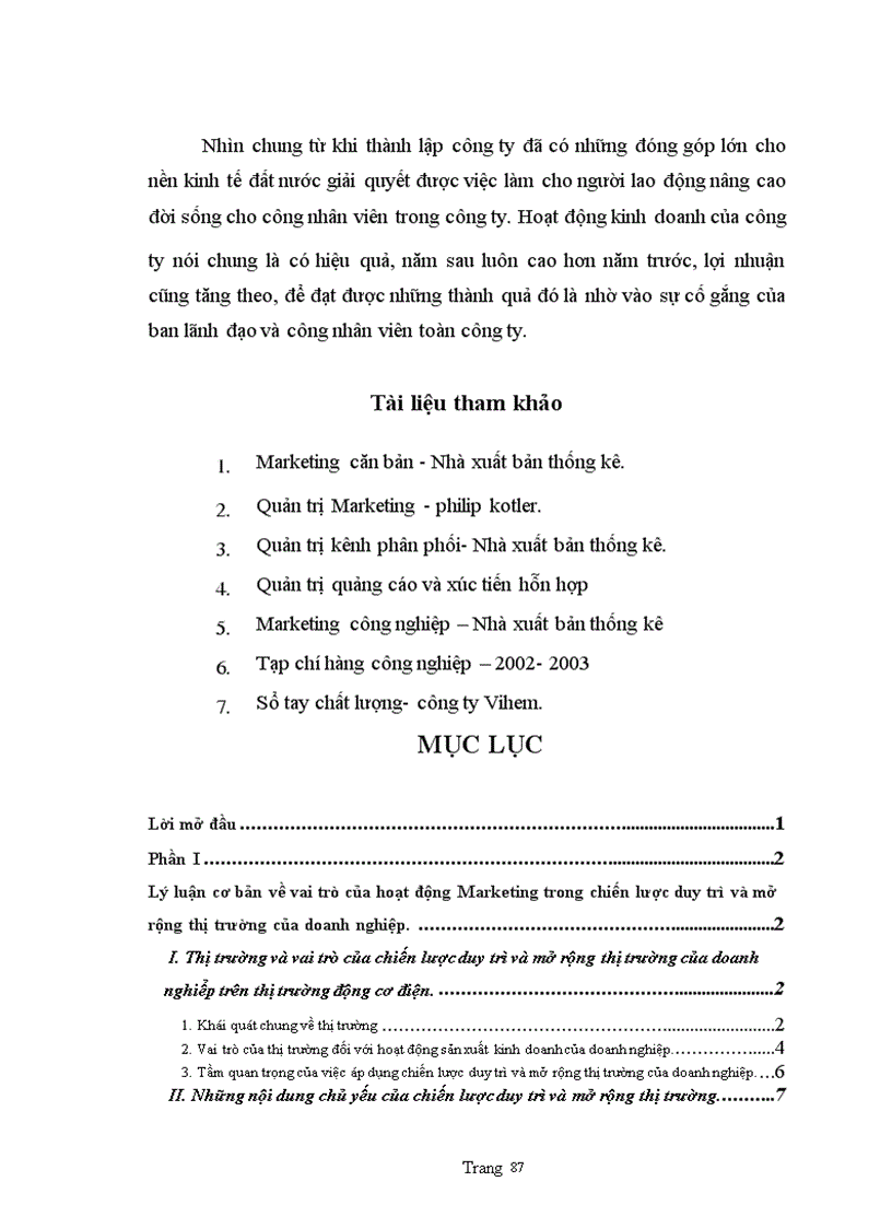 image for page Một số giải pháp Marketing nhămg duy trì và mở rộng thị trường sản phẩm động cơ điện của công ty chế tạo máy điện Việt Nam- Hungari