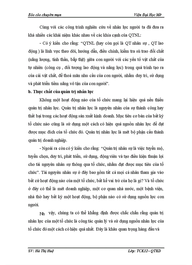 image for page Công tác quản trị nhân lực tại Ngân hàng Công Thương chi nhánh Hoàng Mai