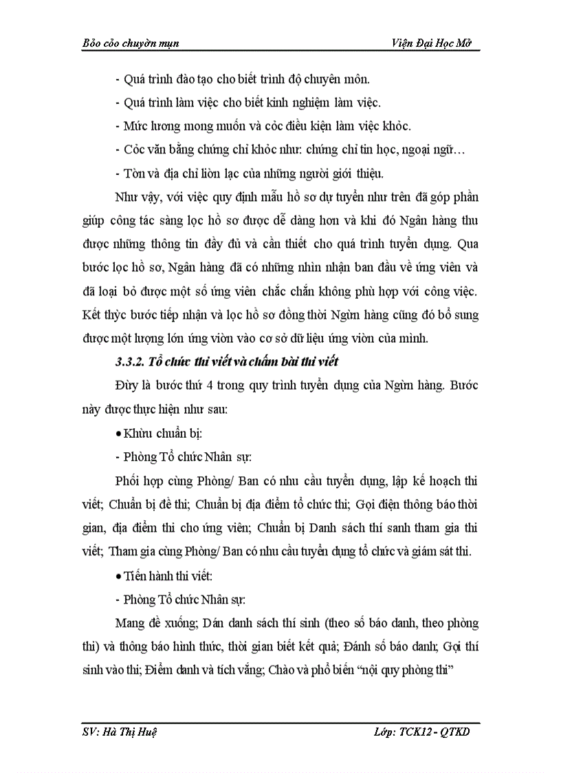 image for page Công tác quản trị nhân lực tại Ngân hàng Công Thương chi nhánh Hoàng Mai