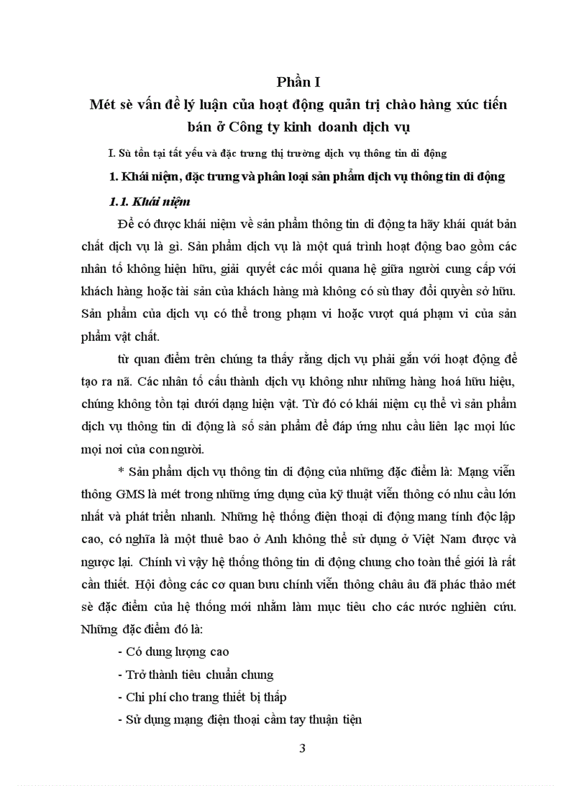 image for page Hoàn thiện hoạt động chào hàng và xúc tiến bán hàng tại trung tâm Thông tin di động khu vựcI