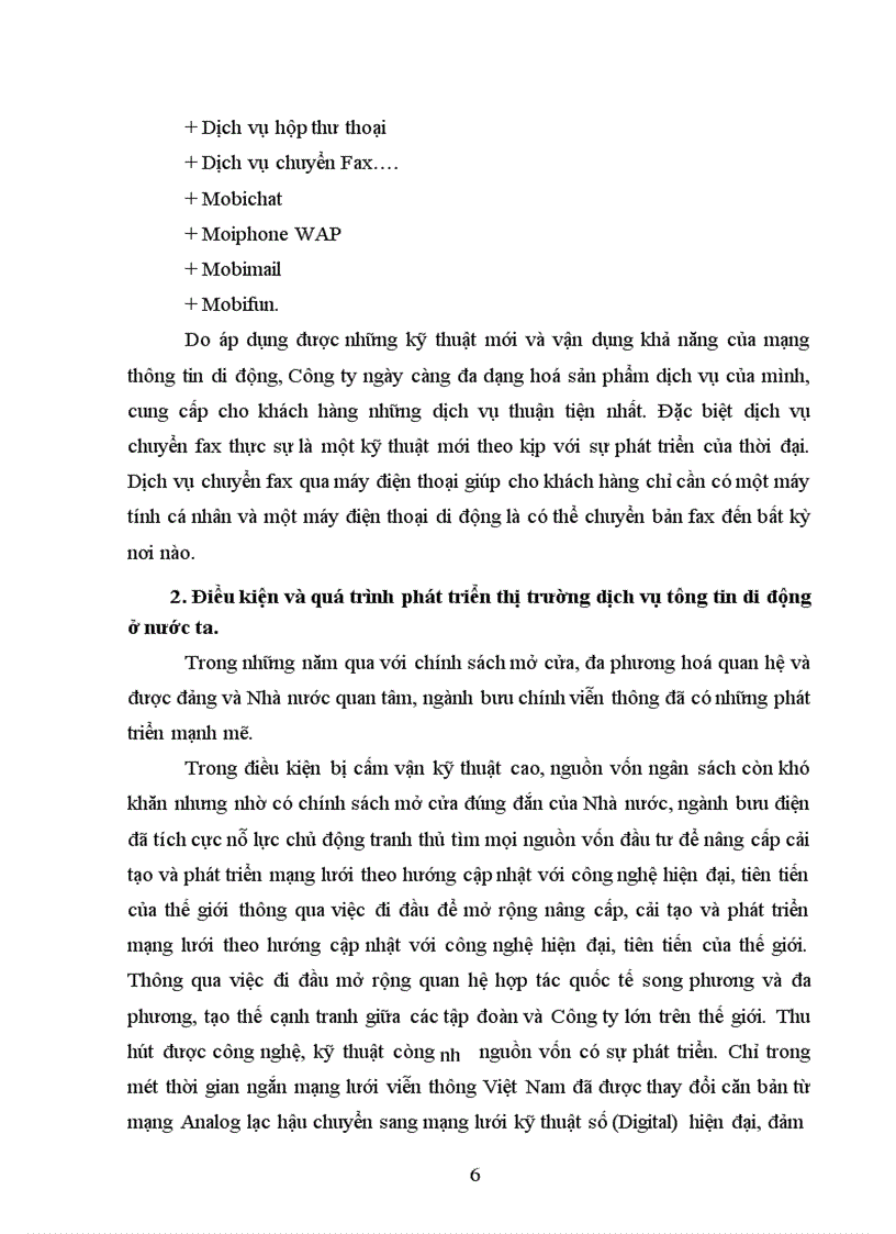 image for page Hoàn thiện hoạt động chào hàng và xúc tiến bán hàng tại trung tâm Thông tin di động khu vựcI