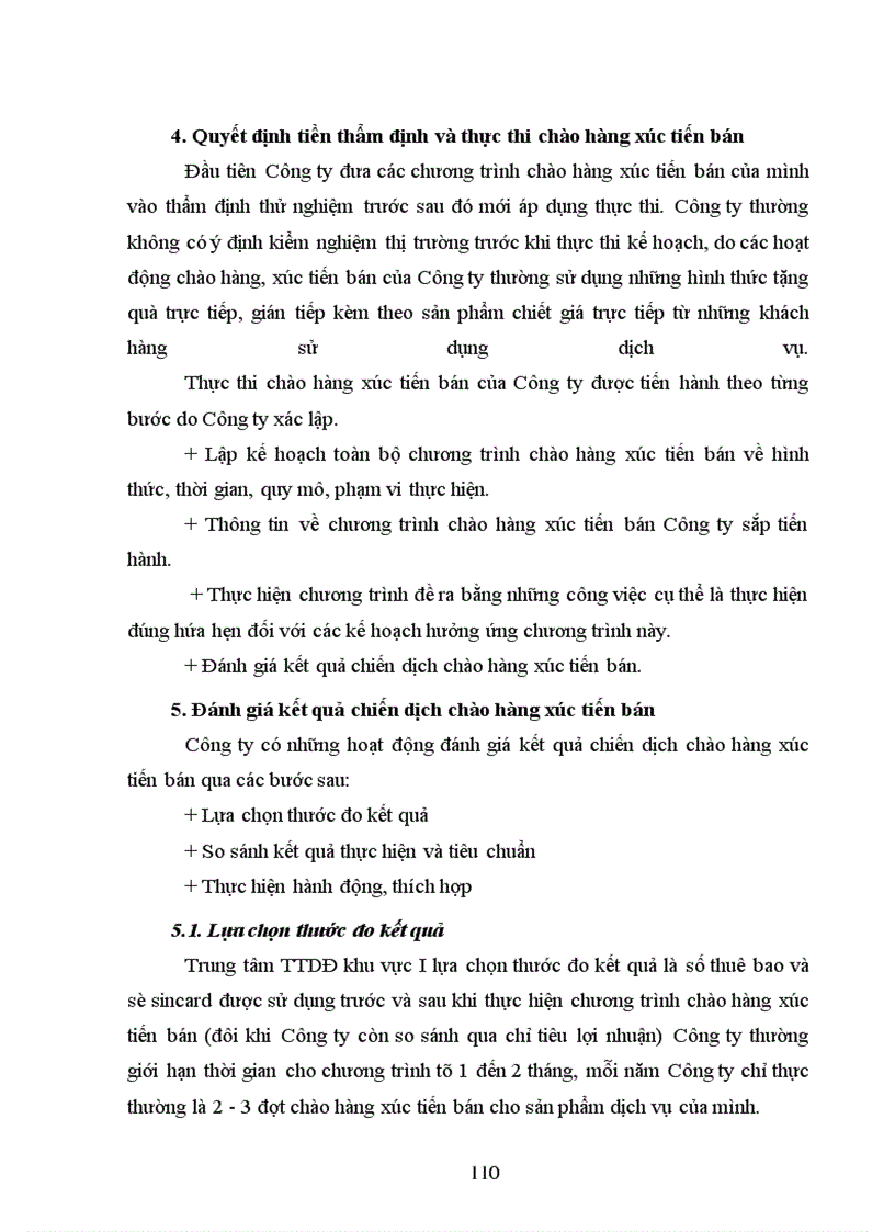 image for page Hoàn thiện hoạt động chào hàng và xúc tiến bán hàng tại trung tâm Thông tin di động khu vựcI