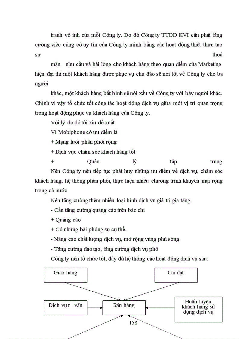 image for page Hoàn thiện hoạt động chào hàng và xúc tiến bán hàng tại trung tâm Thông tin di động khu vựcI