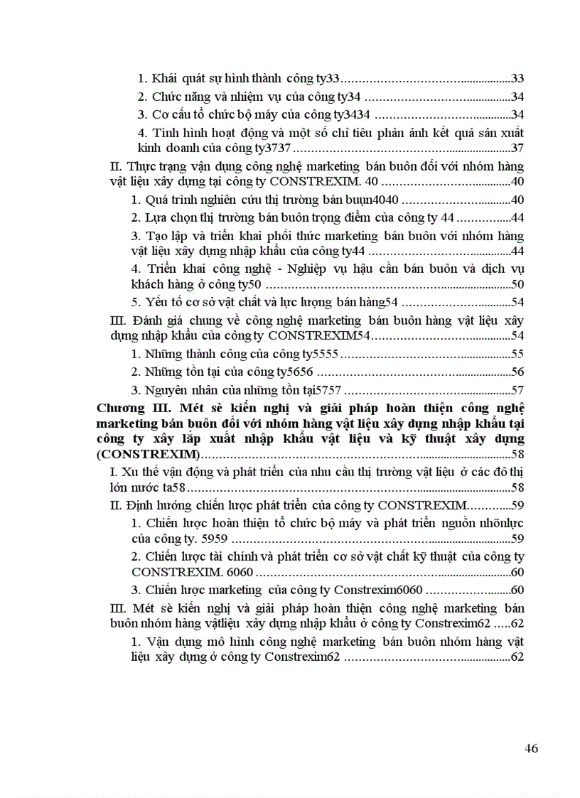 image for page Hoàn thiện công nghệ marketing bán buôn đối với nhóm hàng vật liệu xây dựng nhập khẩu tại công ty xây lắp-xuất nhập khẩu vật liệu và kỹ thuật xây dựng CONSTREXIM