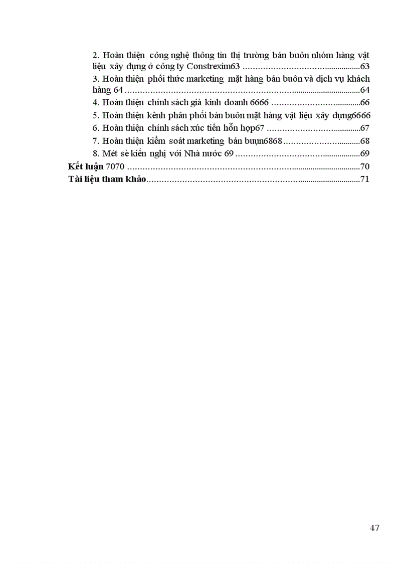 image for page Hoàn thiện công nghệ marketing bán buôn đối với nhóm hàng vật liệu xây dựng nhập khẩu tại công ty xây lắp-xuất nhập khẩu vật liệu và kỹ thuật xây dựng CONSTREXIM